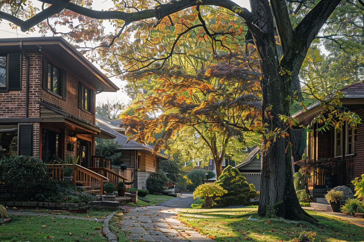 Dealing with Neighboring Trees - Maple Hill Tree Services